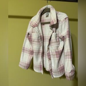 Carter's Pink and Cream Plaid Jacket